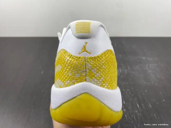 Cheap Husky Yellow AH7860-107 Air WMNS Jordan Snakeskin Low 11 0520